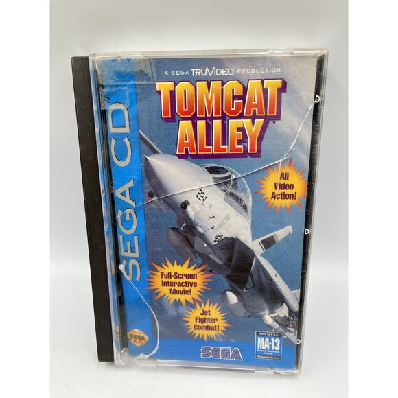 Tomcat Alley (Sega CD, 1994) Complete - Picture 2 of 8
